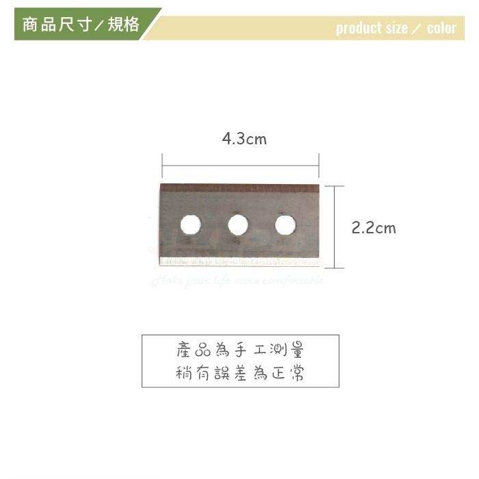 糊塗鞋匠 優質鞋材 N247 削皮機刀片(1片) N246削皮機替換刀片-細節圖2
