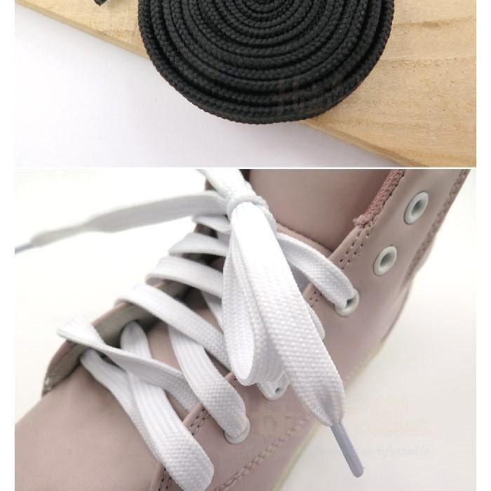 ○糊塗鞋匠○ 優質鞋材 G127 10mm雙層扁鞋帶140cm 厚實編織 休閒鞋 小白鞋 運動鞋-細節圖6