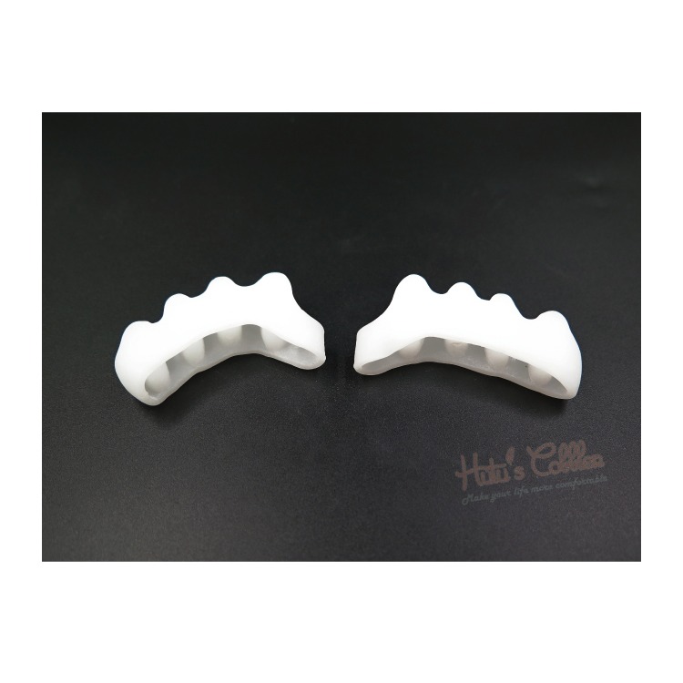 糊塗鞋匠 優質鞋材 J56 兒童五指固定套 輔助分離腳趾 防止腳趾磨擦 柔軟有彈性 拇指輔助器-細節圖5