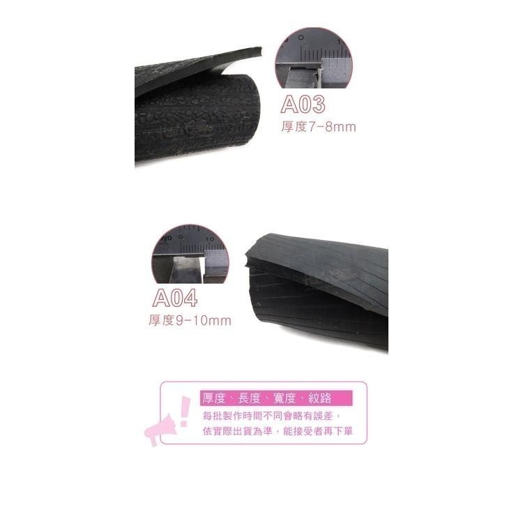 糊塗鞋匠 優質鞋材 N50 飛機胎止滑底20x30cm 1片 飛機胎鞋底 橡膠片 天皮 止滑底 修鞋 換鞋底-細節圖4