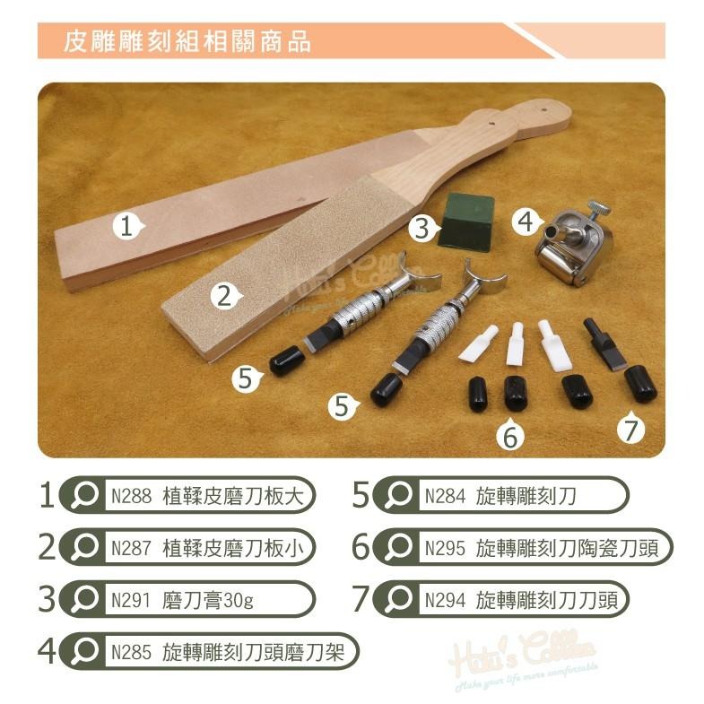 糊塗鞋匠 優質鞋材 N294 旋轉雕刻刀刀頭 1個 鋼製雕刻刀刀頭 皮革皮雕工具 鋼鐵刀頭-細節圖7