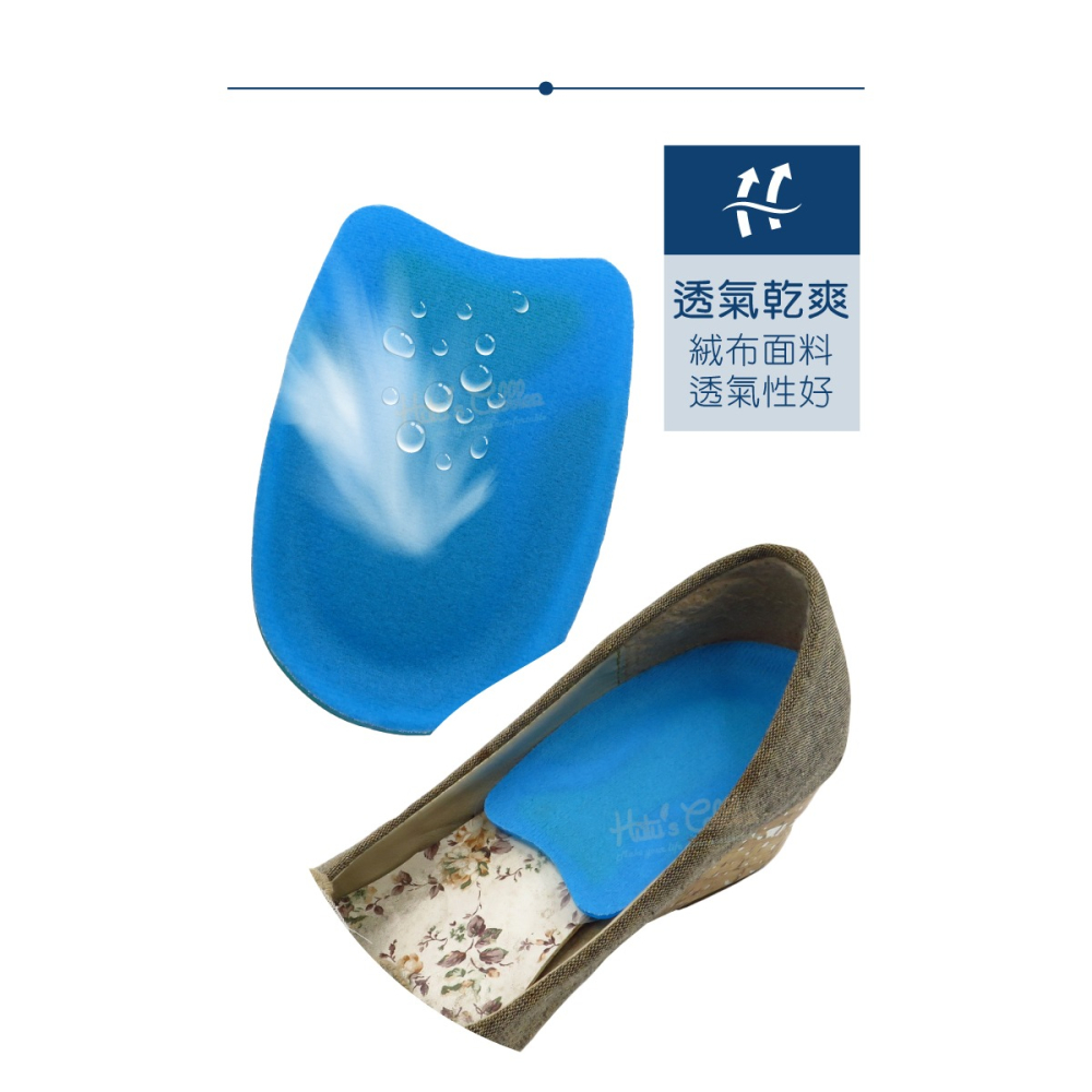 糊塗鞋匠 優質鞋材 E36 PU高彈性三色後跟墊 1雙 足跟墊 足跟鞋墊 後跟高彈減震 無背膠-細節圖7