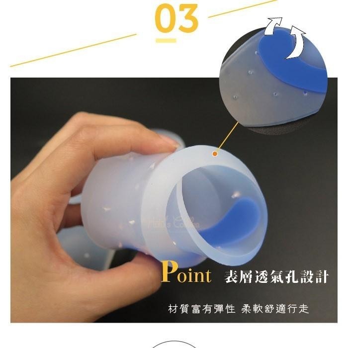 糊塗鞋匠 優質鞋材 C188 後跟包覆矽膠鞋墊 舒緩足底壓力 滅震 抗壓　透氣孔設計-細節圖6