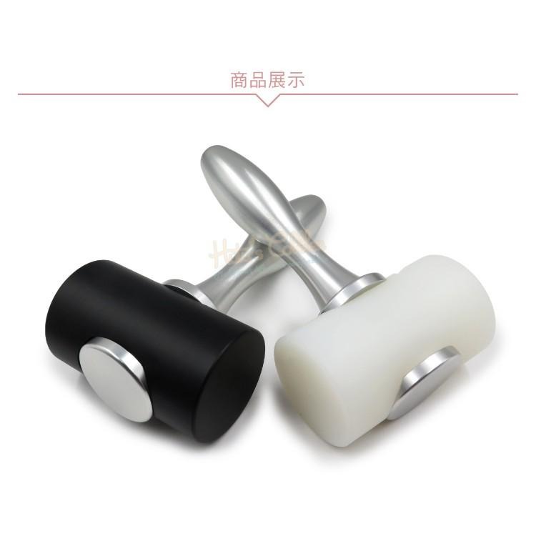 糊塗鞋匠 優質鞋材 N293 T型鋁柄皮雕槌 1支 皮雕錘 尼龍槌 皮革皮雕印花工具 手工皮具diy工具-細節圖9