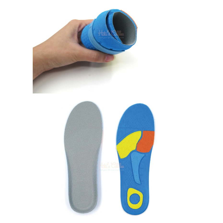 糊塗鞋匠 優質鞋材 C193 PU泡棉運動鞋墊 1雙 減震 防滑 透氣-細節圖9