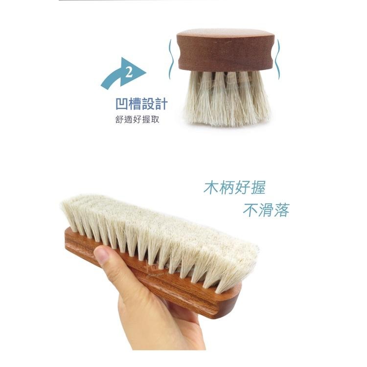 糊塗鞋匠 優質鞋材 P81 LVV大馬毛刷 1支 拋光刷 馬毛除塵刷 馬毛拋光刷 馬鬃毛刷-細節圖7