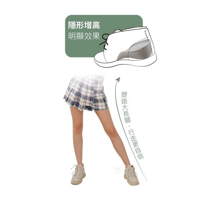糊塗鞋匠 優質鞋材 B62 爆米花增高七分墊3.5cm 1雙 爆米花增高墊 爆米花增高半墊 爆米花鞋墊-細節圖5