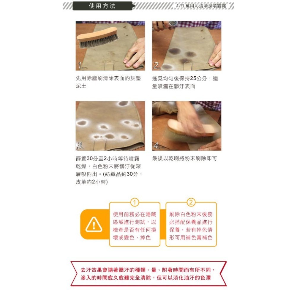 糊塗鞋匠 優質鞋材 K11 法國AVEL萬用污漬清潔噴霧150ml 1瓶 萬用污漬清潔劑 油膜清潔噴霧 汙漬清潔劑-細節圖8