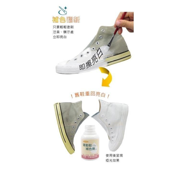 糊塗鞋匠 優質鞋材 K166 Cobbler運動鞋補色劑60g 1罐 運動鞋染劑 鞋邊增白劑 染色劑-細節圖5