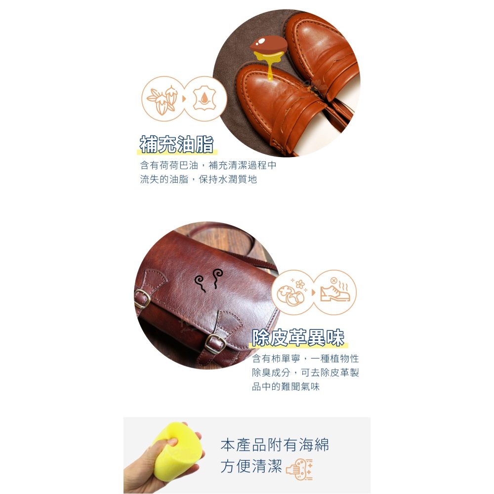 糊塗鞋匠 優質鞋材 K181 日本Columbus除臭肥皂膏90g 1瓶 皮革肥皂膏 皮革清潔肥皂膏 皮革清潔膏-細節圖6