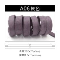 糊塗鞋匠 優質鞋材 G174 8mm上蠟扁鞋帶100cm 1雙 上蠟鞋帶 防水打蠟皮鞋帶 皮鞋鞋帶-規格圖9