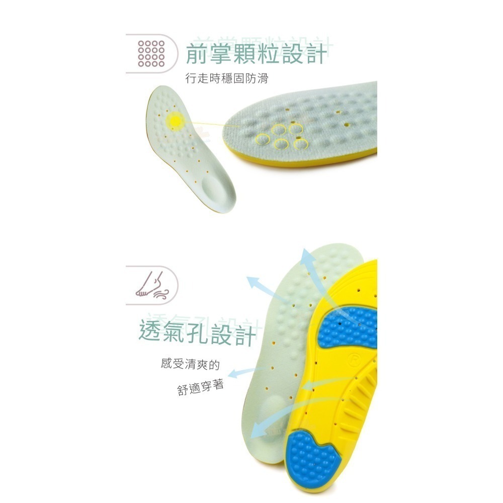 糊塗鞋匠 優質鞋材 C225 PU複合GEL運動鞋墊 1雙 PU鞋墊 PU彈性鞋墊 GEL鞋墊-細節圖7
