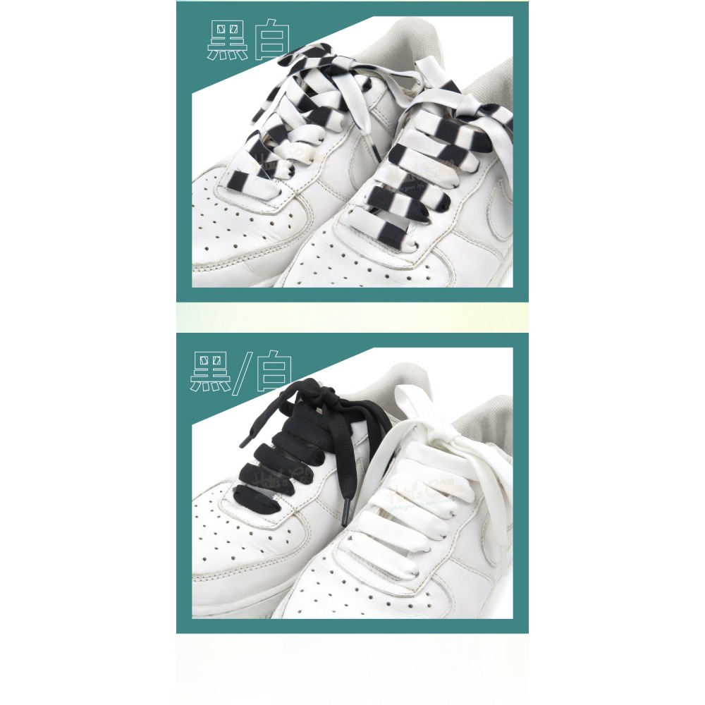 糊塗鞋匠 優質鞋材 G214 12mm寬雙層漸變扁鞋帶140cm 1雙 漸變色鞋帶 彩色鞋帶 麥昆鞋帶-細節圖8