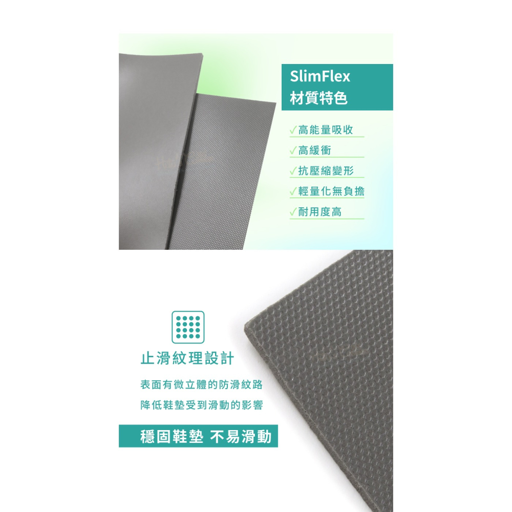 糊塗鞋匠 優質鞋材 S36 3mmSlimFlex抗震墊30x20cm 1片 原PORON日本廠 運動減震鞋墊 高彈緩衝-細節圖5
