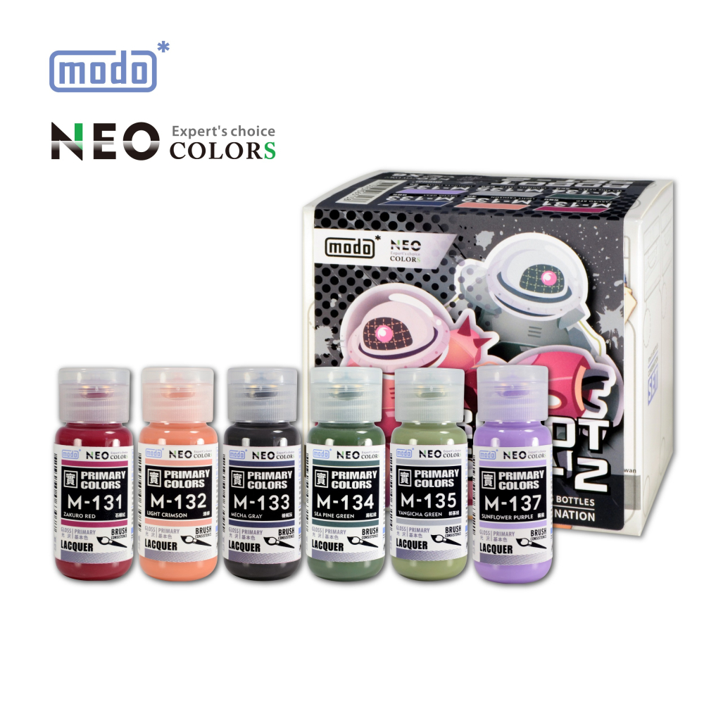 【modo摩多製造所】NEO  機器人套色「第二彈！公國篇」/30ML/模型漆｜官方賣場-細節圖2