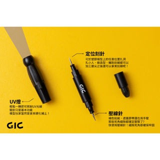 【GIC】 TC-03 三合一多功能UV燈筆/modo摩多製造所｜官方賣場-細節圖3