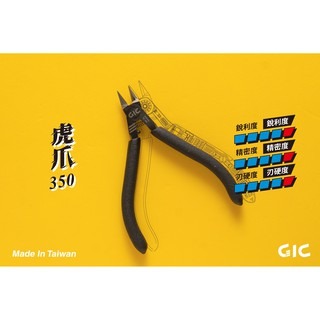 【GIC】TC-09 TC09 虎爪350 模型專用薄刃斜口鉗/modo摩多製造所｜官方賣場-細節圖2