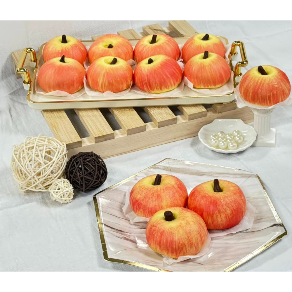 【美佐子嚴選】蘋果牛奶流沙包 (葷)-細節圖4