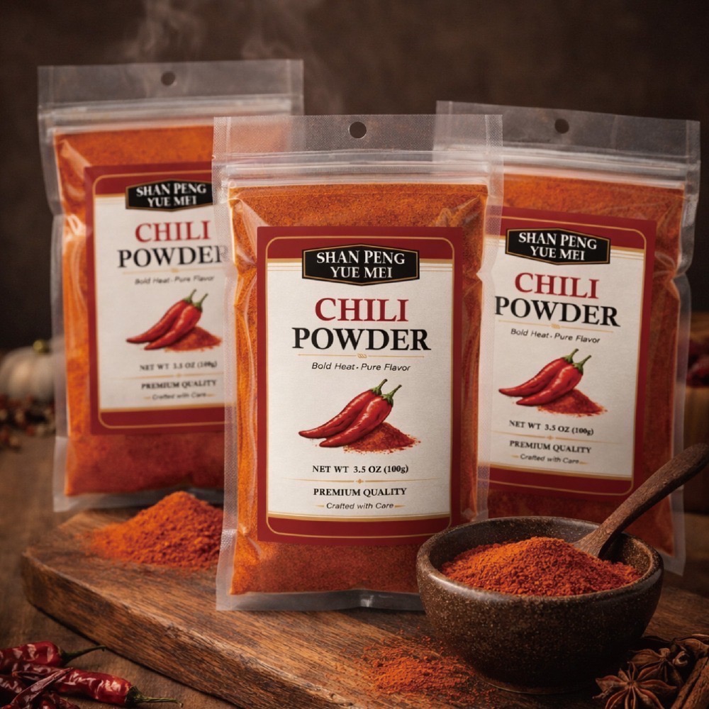 【月眉鴨肉焿】嚴選朝天辣椒粉-100g/包-細節圖2