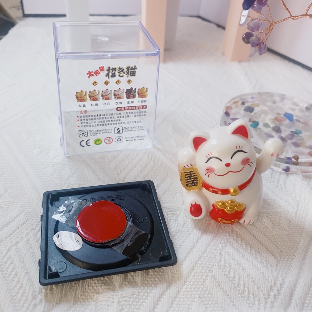 水晶招財樹招財貓❤️好運喵喵來😸-細節圖4