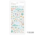 【莫莫日貨】2023 日本製 MIND WAVE 日程景色系列 PET材質 貼紙 (全6款)-規格圖7