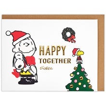 【莫莫日貨】hallmark 日本原裝進口 正版 史努比 Snoopy 燙金立體 聖誕卡 聖誕卡片 26581-細節圖2
