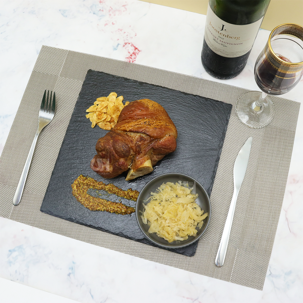 板岩餐盤 岩板餐盤 岩石餐盤 石板餐盤 牛排盤 西餐盤 起司盤 造型盤子【侯大叔廚房】-細節圖2