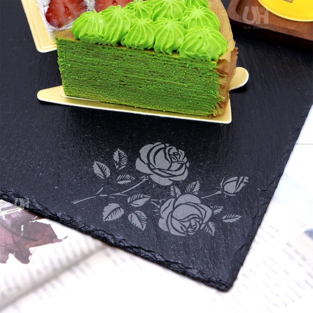 板岩餐盤 岩板餐盤 岩石餐盤 石板餐盤 牛排盤 西餐盤 起司盤 造型盤子【侯大叔廚房】-細節圖5