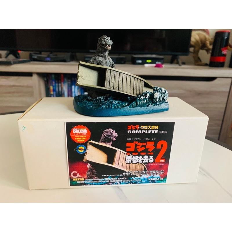 特攝大百科 哥吉拉1954 初代 帝都を去る ver.2 特撮大百科 COMPLETE レジンキャスト製塗装済み完成品-細節圖5