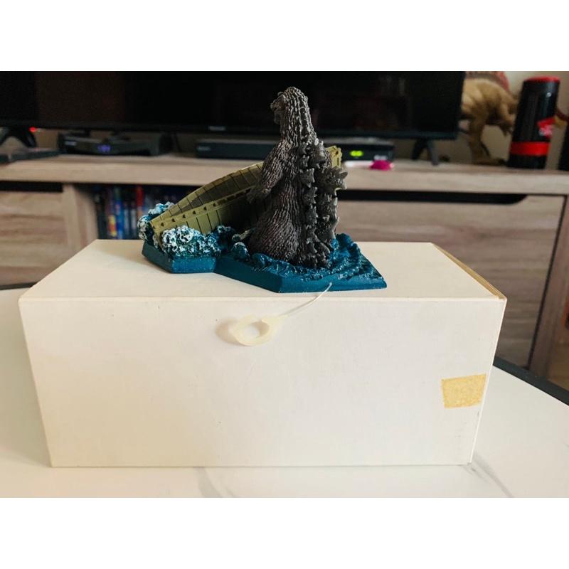 特攝大百科 哥吉拉1954 初代 帝都を去る ver.2 特撮大百科 COMPLETE レジンキャスト製塗装済み完成品-細節圖6