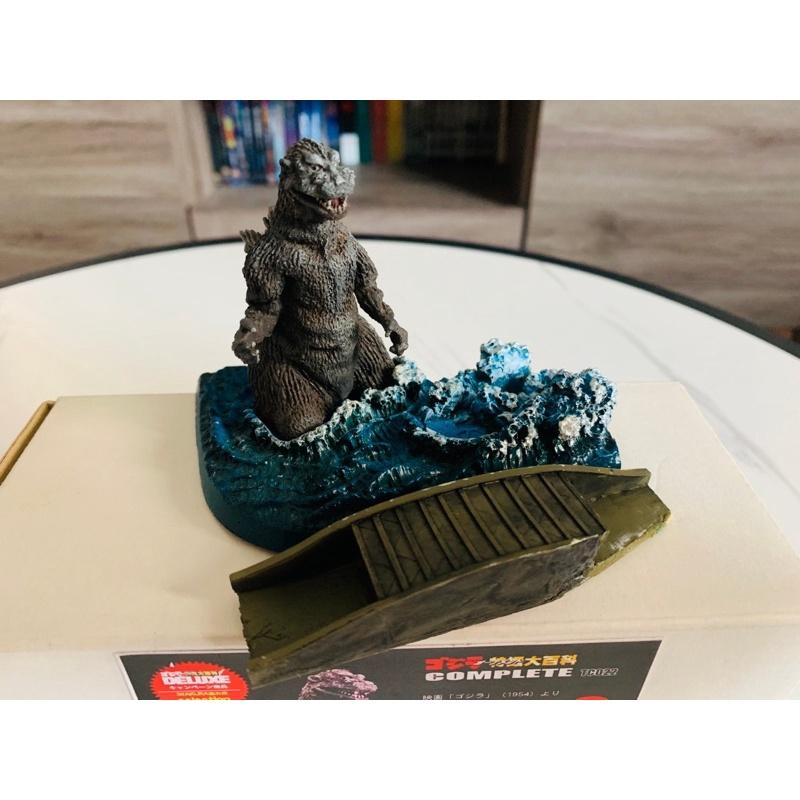 特攝大百科 哥吉拉1954 初代 帝都を去る ver.2 特撮大百科 COMPLETE レジンキャスト製塗装済み完成品-細節圖7