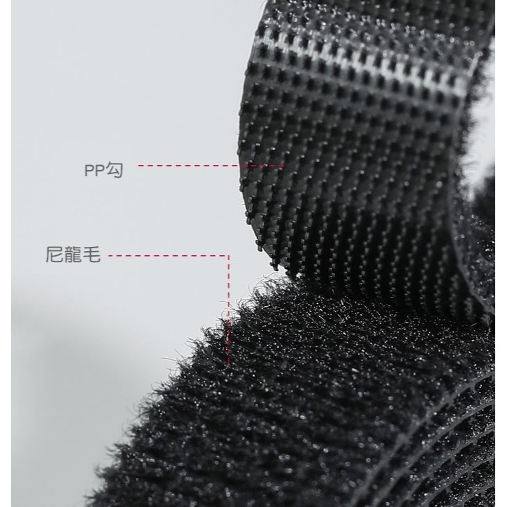 [Hare.D]現貨 魔鬼氈 束帶1.2*300cm 魔術貼 電線收納 露營 小物收納 集線器 整線器 束線帶-細節圖6