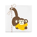 紙卡吊牌-(單張)猴子