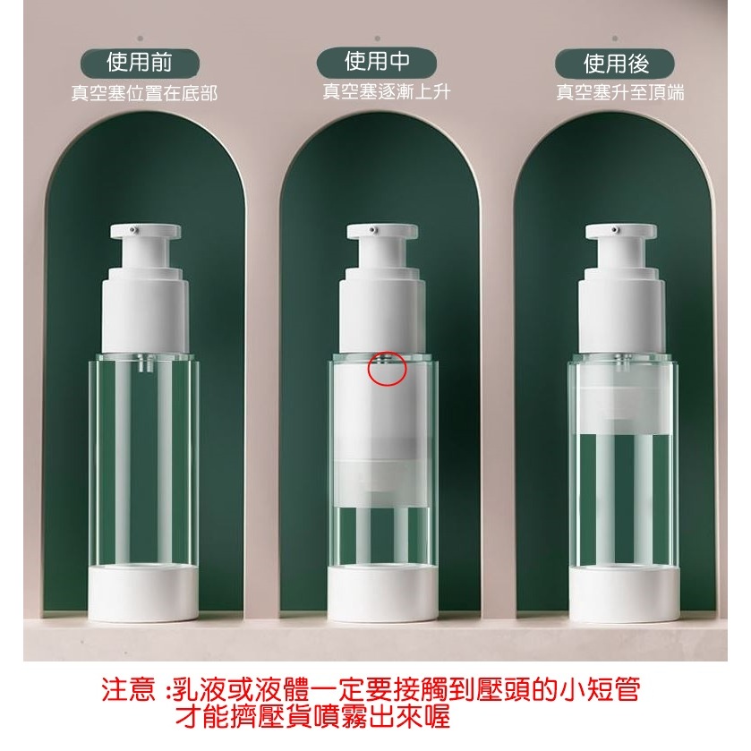 [Hare.D]現貨 真空 旅行分裝瓶 攜帶 露營 旅行 隨身 液瓶 噴霧瓶 分裝瓶 AS噴霧瓶 乳液瓶-細節圖6