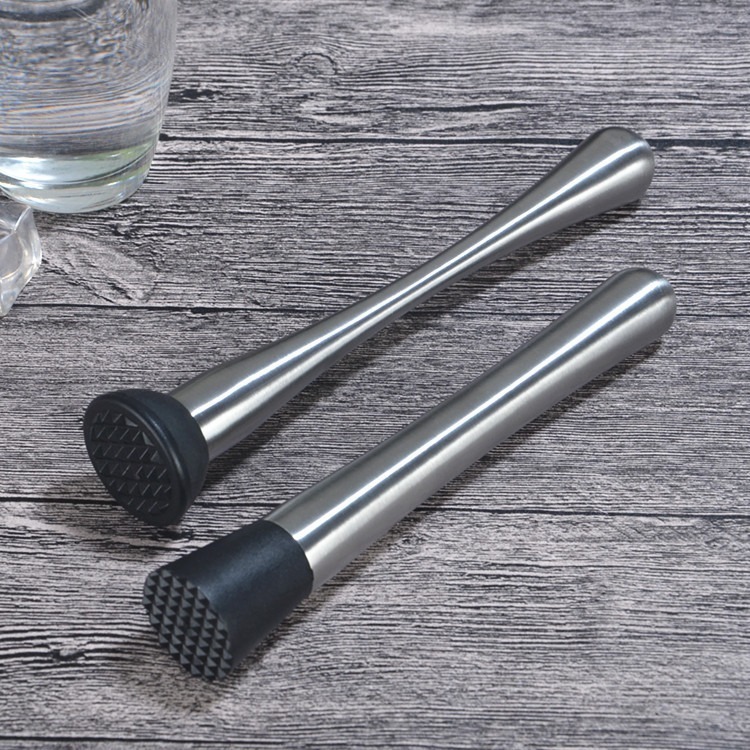 [Hare.D]現貨 不鏽鋼碎冰棒 搗泥棒 碎冰錘 搗冰棒 冰槌 雞尾酒 奶茶用具 搗冰棒 搗碎棒 壓碎棍-細節圖3