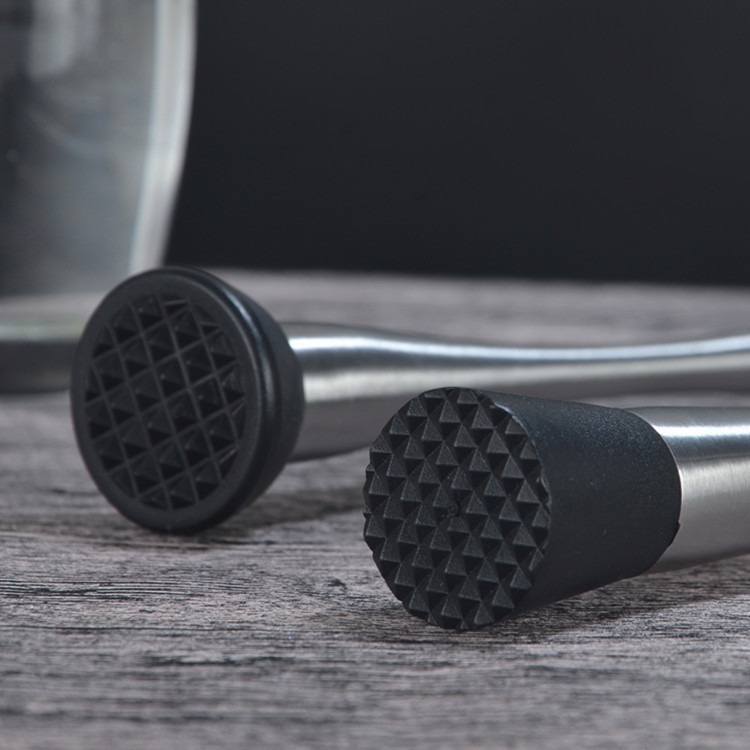 [Hare.D]現貨 不鏽鋼碎冰棒 搗泥棒 碎冰錘 搗冰棒 冰槌 雞尾酒 奶茶用具 搗冰棒 搗碎棒 壓碎棍-細節圖4