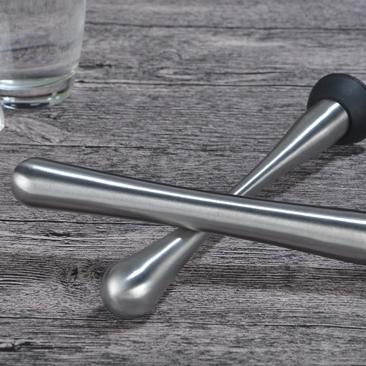 [Hare.D]現貨 不鏽鋼碎冰棒 搗泥棒 碎冰錘 搗冰棒 冰槌 雞尾酒 奶茶用具 搗冰棒 搗碎棒 壓碎棍-細節圖5