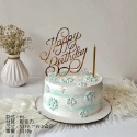 [Hare.D]現貨 側面 壓克力 蛋糕插牌 生日 蛋糕 裝飾 烘培裝飾 慶生 節慶 情人節 質感蛋糕插-規格圖11