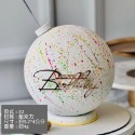 [Hare.D]現貨 側面 壓克力 蛋糕插牌 生日 蛋糕 裝飾 烘培裝飾 慶生 節慶 情人節 質感蛋糕插-規格圖11