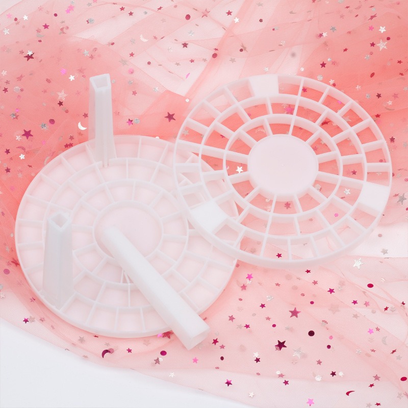 [Hare.D]現貨 圓形畫筆架 毛刷晾乾架 畫筆架 模型 收納架 化妝刷筆架 筆架 晾筆架-細節圖3