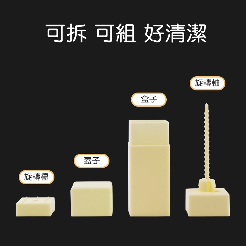 [Hare.D]直立式奶油塗抹器 奶油塗抹棒 不沾手 塗抹棒 直立式 奶油棒 旋轉奶油棒 廚房 料理用品 奶油器-細節圖3