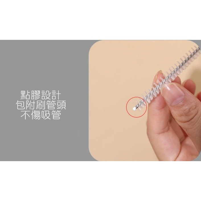[Hare.D]現貨 多功能吸管 清潔刷 奶嘴刷 縫隙刷 刷具 吸管刷 刷子 環保吸管刷 環保吸管清潔刷-細節圖6