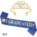 [Hare.D]現貨 畢業 禮肩帶 肩背帶 皇冠組 畢業派對 畢業裝飾 畢業 學士服 拍照裝飾品-規格圖8