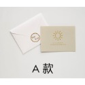 [Hare.D]韓風 簡約小卡 感謝 卡片 附信封 附貼紙 萬用卡 生日卡 謝卡 宴會 婚宴 派對 邀請卡-規格圖8