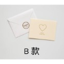[Hare.D]韓風 簡約小卡 感謝 卡片 附信封 附貼紙 萬用卡 生日卡 謝卡 宴會 婚宴 派對 邀請卡-規格圖8