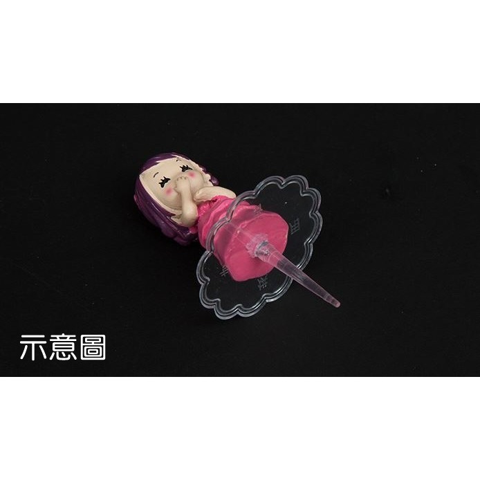 [Hare.D]現貨 蛋糕 裝飾用 底座插 装飾擺件 底座 固定底托 透明 塑料 装飾座-細節圖4