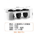 [Hare.D]骷髏頭3入 冰塊模 酒吧 家居 DIY 冰塊 模具 個性冰模 制冰盒 骷髏 萬聖節 派對-規格圖4