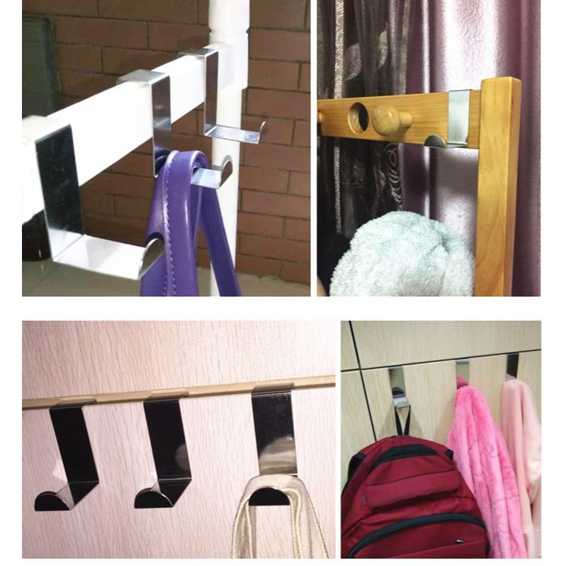 [Hare.D]台灣現貨 Z型掛勾(2入) 室內用 門背掛勾 L型 經久耐用 承重力強掛鉤 掛勾-細節圖6