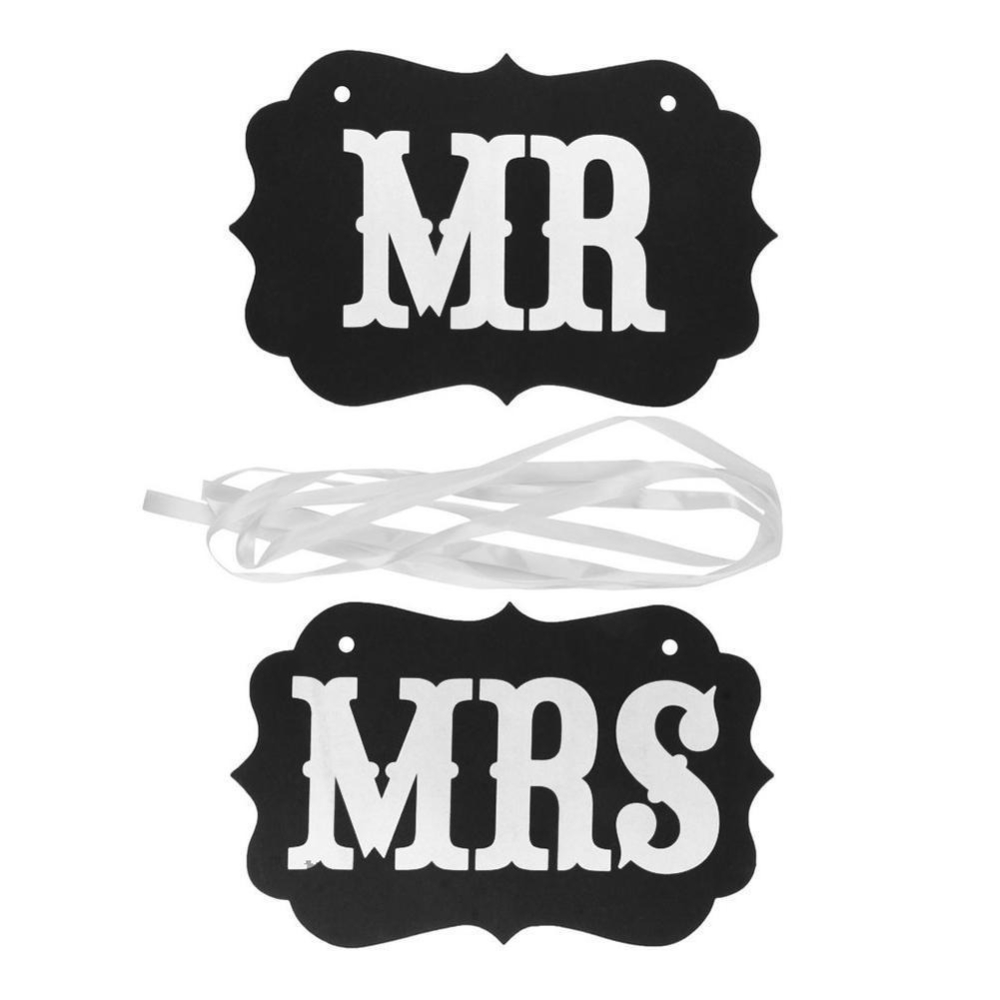 [Hare.D]現貨 MR MRS 結婚 拍照 道具 新婚 拍攝道具 拍婚紗 結婚擺拍 婚紗道具 MR&MRS-細節圖4