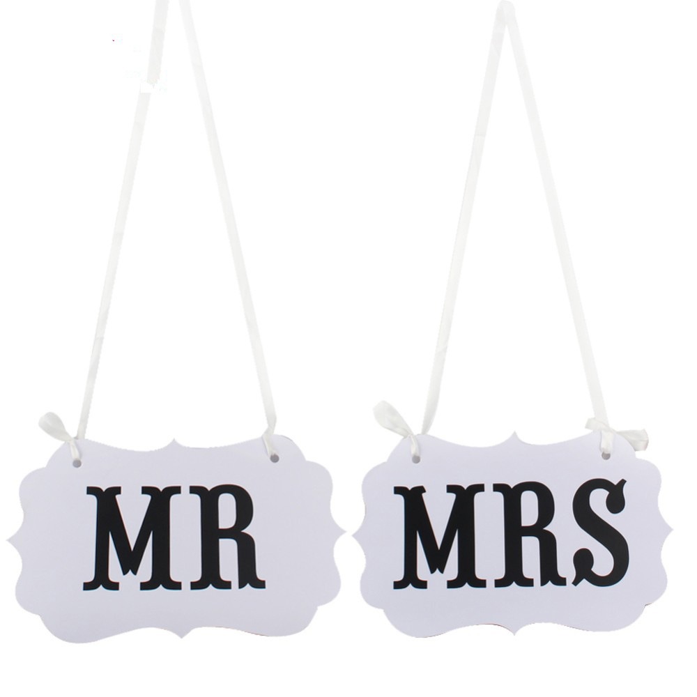 [Hare.D]現貨 MR MRS 結婚 拍照 道具 新婚 拍攝道具 拍婚紗 結婚擺拍 婚紗道具 MR&MRS-細節圖6